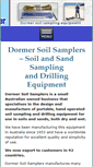 Mobile Screenshot of dormersoilsamplers.com